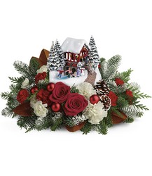 Kinkade's Snowfall Dreams *2018* Flower Power, Florist Davenport FL